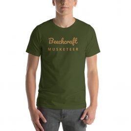 Beechcraft Musketeer Short-Sleeve Unisex T-Shirt