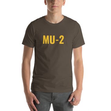 Mitsubishi MU-2 Short-Sleeve Unisex T-Shirt