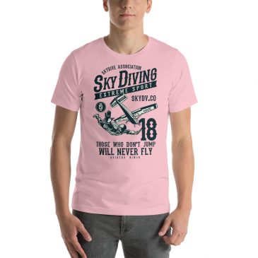 Sky Diving Short-Sleeve Unisex T-Shirt
