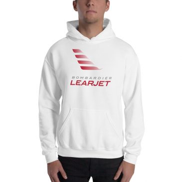 Learjet Unisex Heavy Blend Hooded Sweatshirt