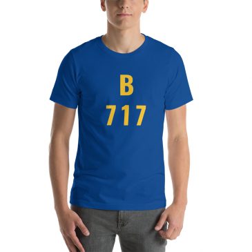 Boeing 717 Short-Sleeve Unisex T-Shirt